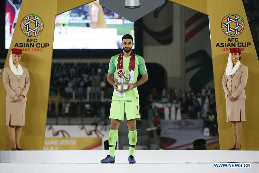 (SP)UAE-ABU DHABI-SOCCER-AFC ASIAN CUP 2019-FINAL-JPN VS QAT