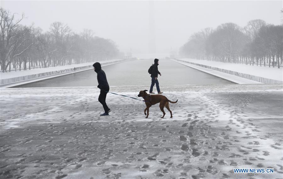 U.S.-WASHINGTON D.C.-SNOW