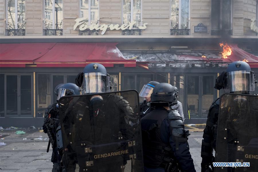 FRANCE-PARIS-"YELLOW VEST"-PROTEST