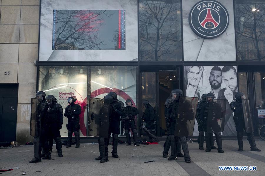 FRANCE-PARIS-"YELLOW VEST"-PROTEST