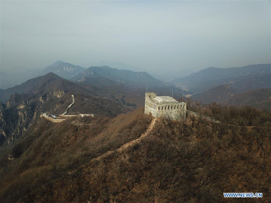 CHINA-BEIJING-GREAT WALL-JIUYANLOU-AERIAL VIEW (CN)