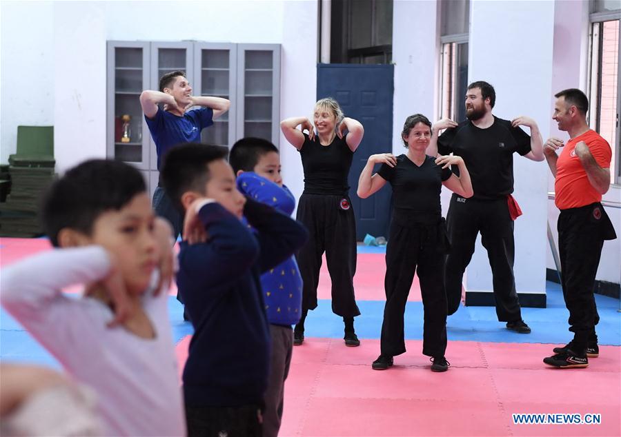 CHINA-FUJIAN-BRITAIN-KUNG FU-LEARNING (CN)