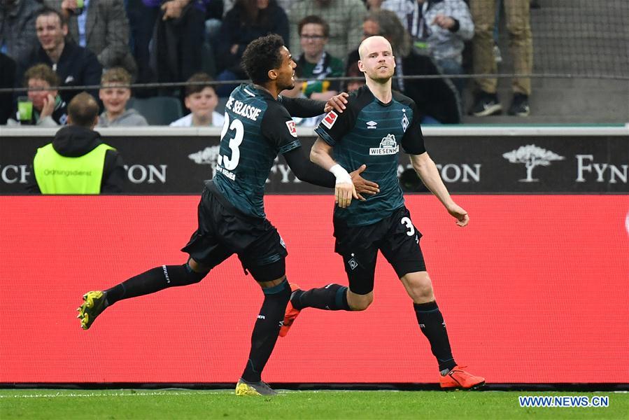 (SP)GERMANY-MOENCHENGLADBACH-SOCCER-BUNDESLIGA-MOENCHENGLADBACH VS BREMEN