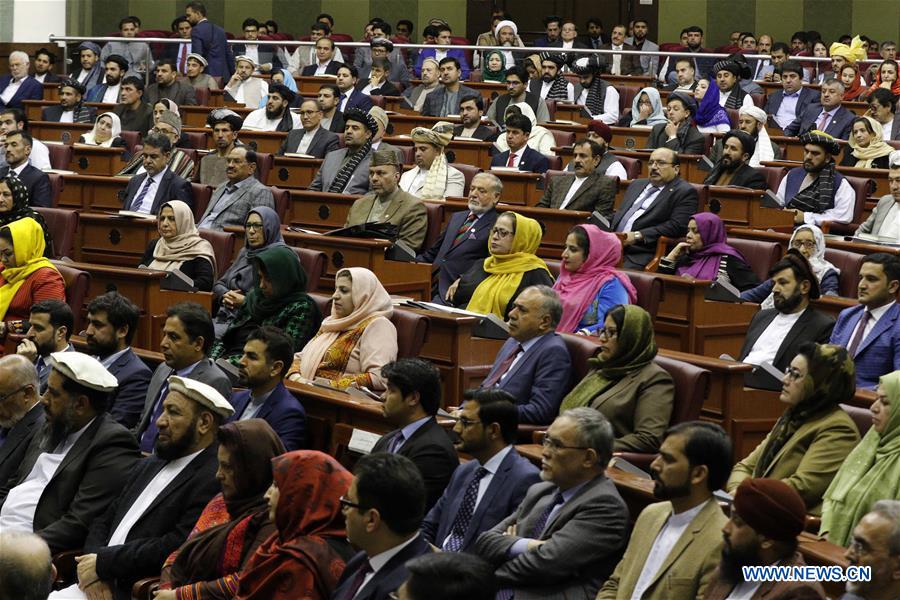 AFGHANISTAN-KABUL-INAUGURATION-NEW PARLIAMENT