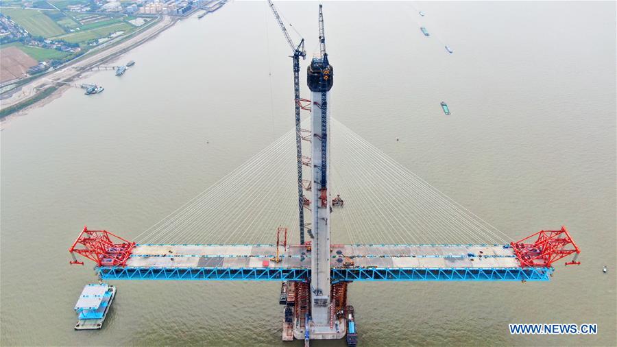 #CHINA-JIANGSU-NANTONG-BRIDGE-CONSTRUCTING (CN)