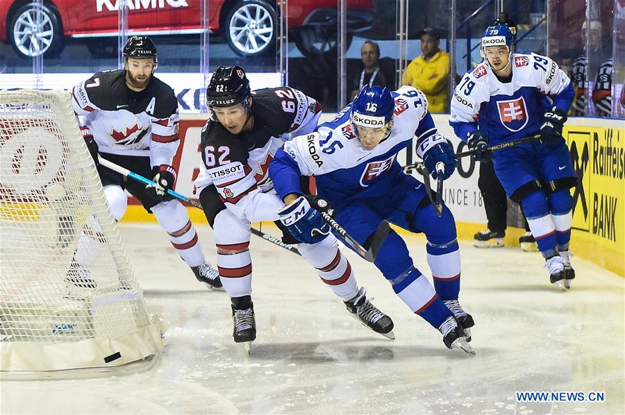 (SP)SLOVAKIA-KOSICE-ICE HOCKEY-IIHF-WORLD CHAMPIONSHIP-GROUP A-CAN VS SVK