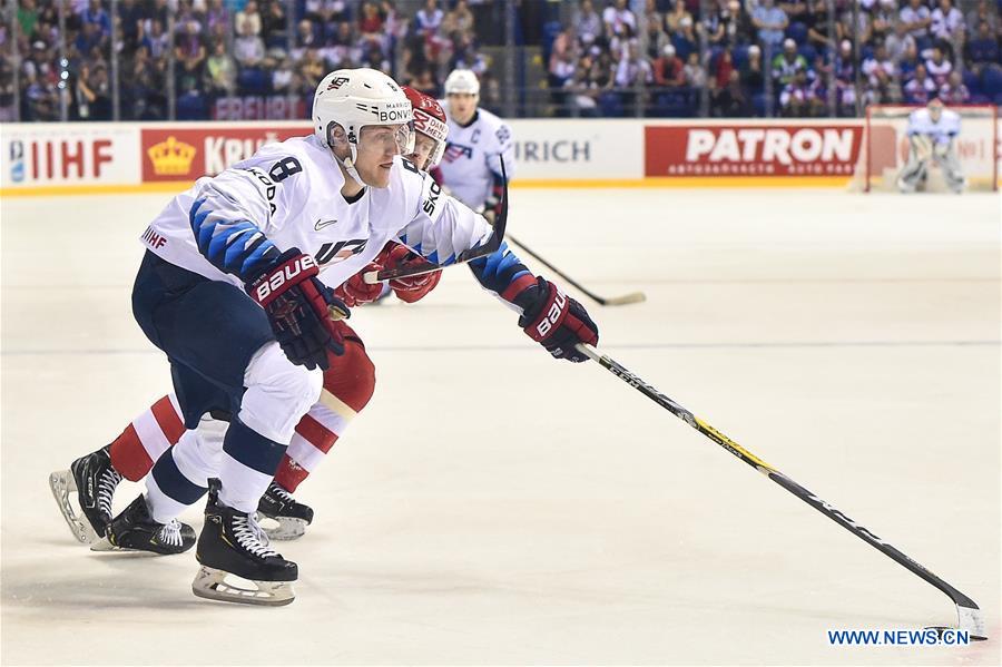 (SP)SLOVAKIA-KOSICE-ICE HOCKEY-IIHF-WORLD CHAMPIONSHIP-GROUP A-USA VS DEN