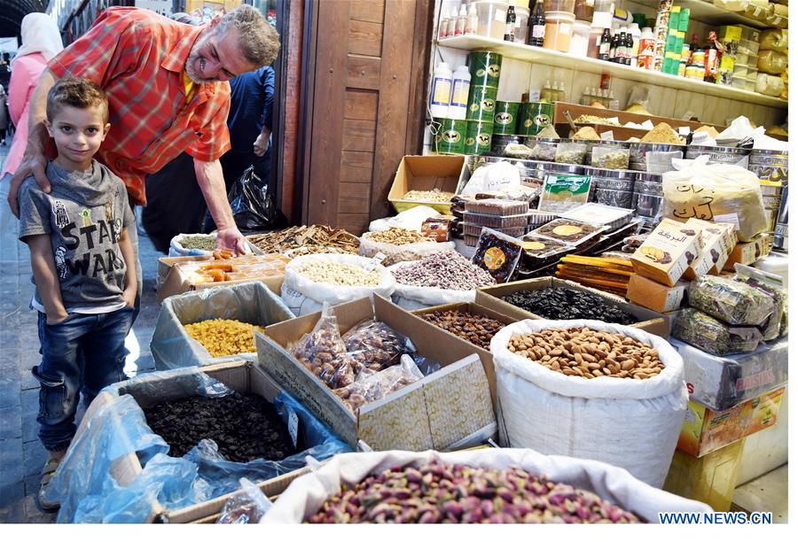 SYRIA-DAMASCUS-RAMADAN-MARKET