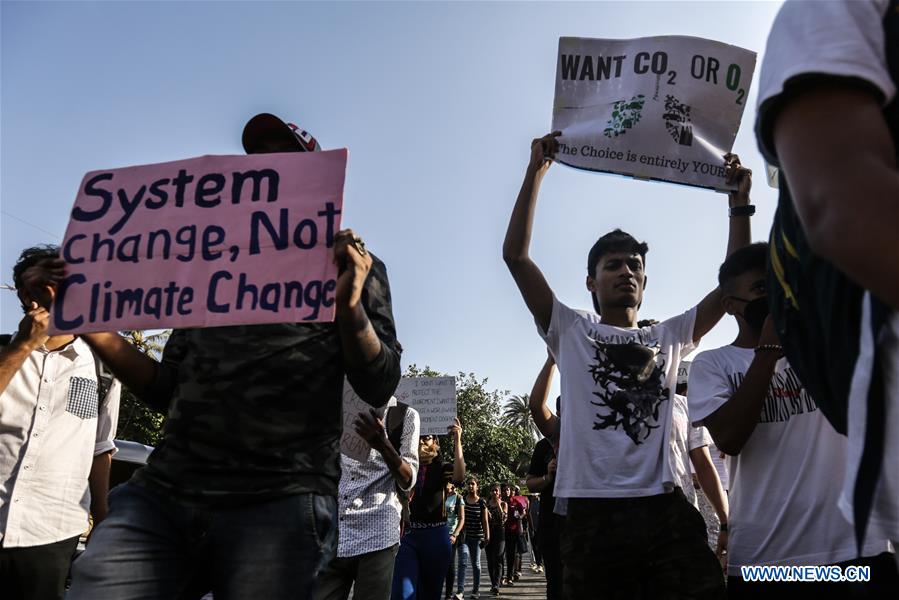 INDIA-MUMBAI-STRIKE-GLOBAL CLIMATE STRIKE