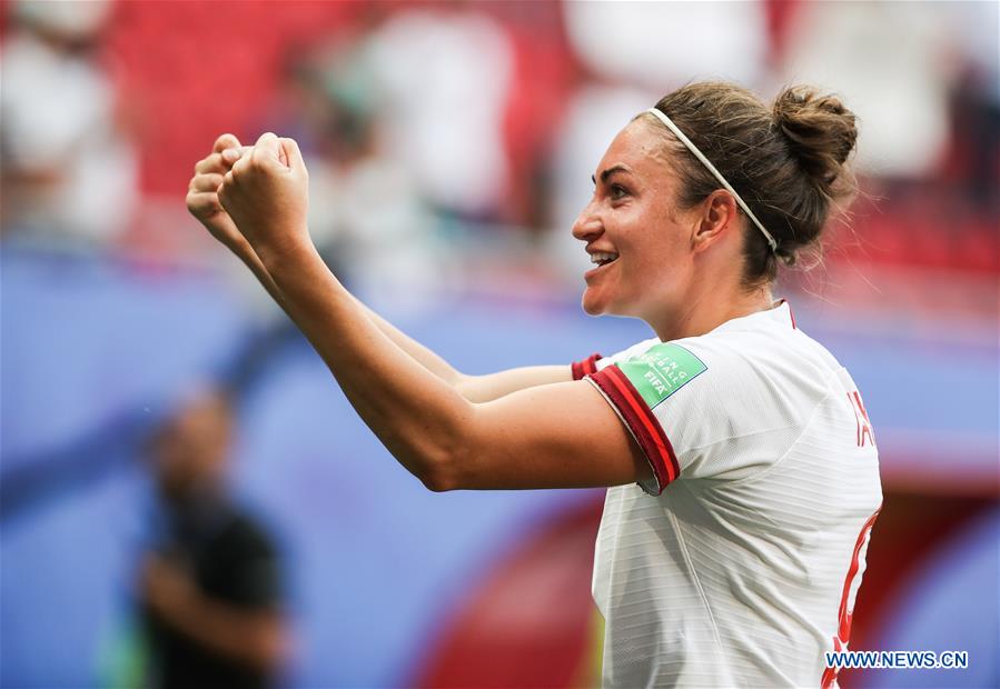 (SP)FRANCE-VALENCIENNES-SOCCER-FIFA WOMEN'S WORLD CUP-ROUND OF 16-ENG VS CMR