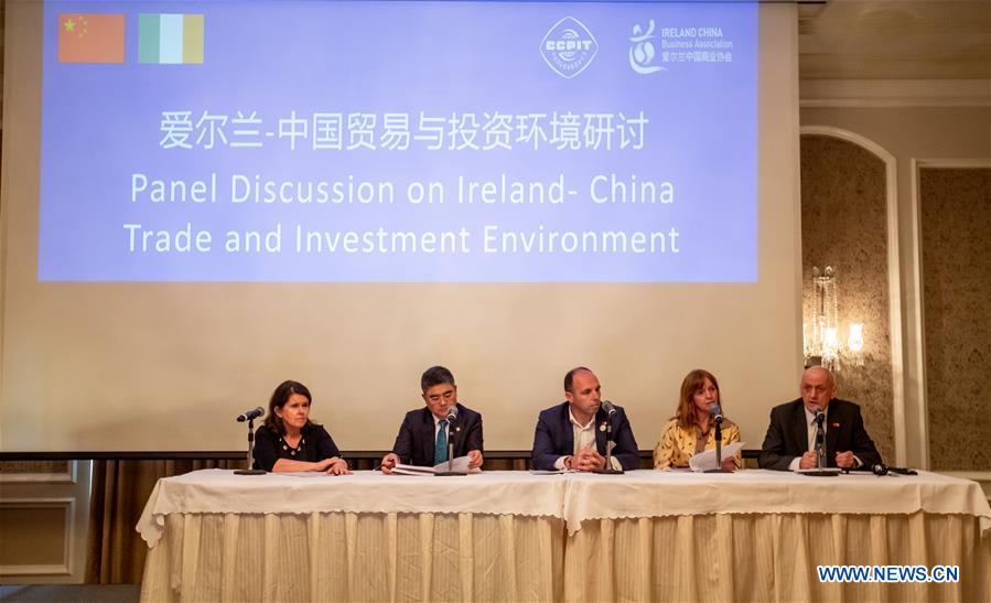 IRELAND-DUBLIN-BUSINESS FORUM-CHINA