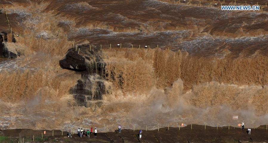 #CHINA-SHANXI-YELLOW RIVER-HUKOU WATERFALL (CN)