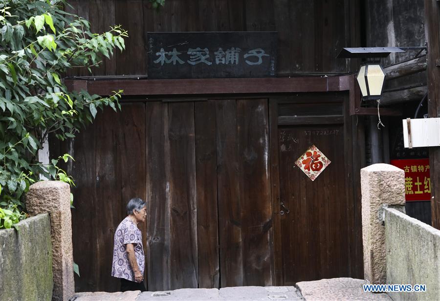 CHINA-ZHEJIANG-DEQING-ANCIENT TOWN OF XINSHI