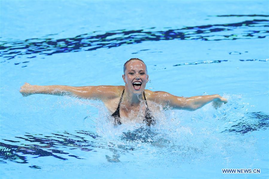 (SP)SOUTH KOREA-GWANGJU-FINA WORLD CHAMPIONSHIPS-ARTISTIC SWIMMING-WOMEN'S SOLO TECHNICAL FINAL