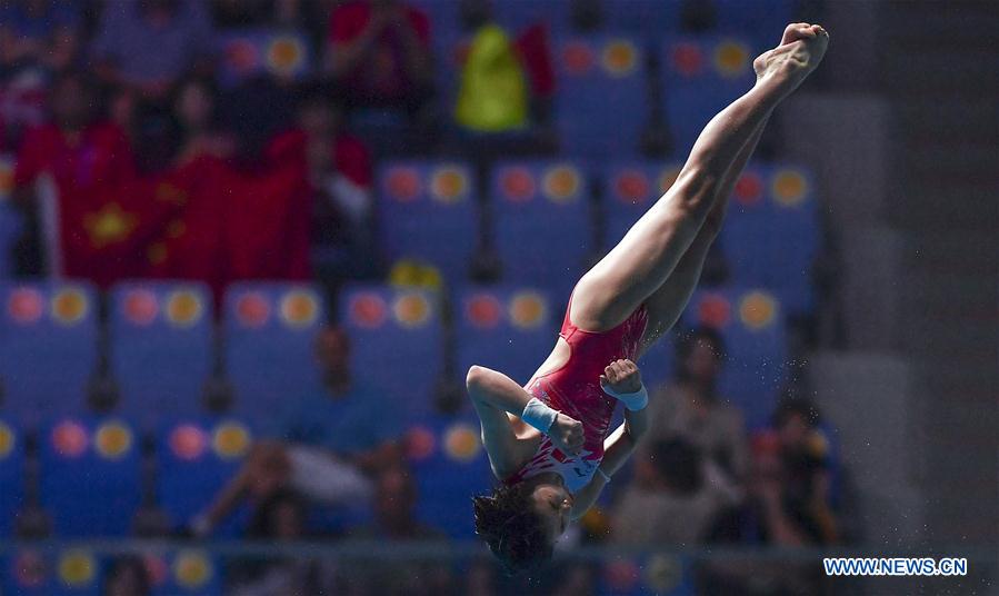 (SP)SOUTH KOREA-GWANGJU-FINA WORLD CHAMPIONSHIPS-WOMEN'S 10M PLATFORM FINAL