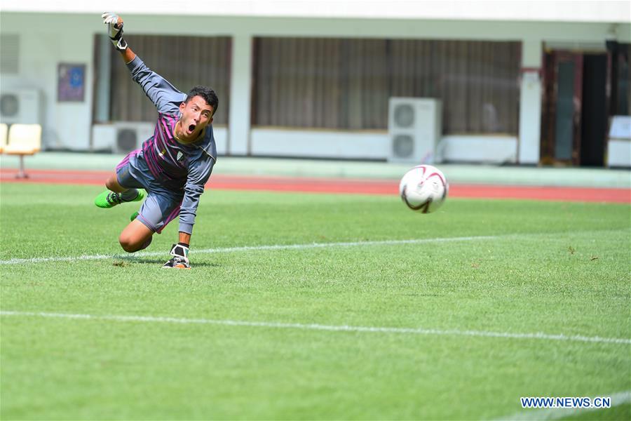 (SP)CHINA-CHANGSHA-SOCCER-JUNIOR SPORTS EXCHANGE MEET (CN)