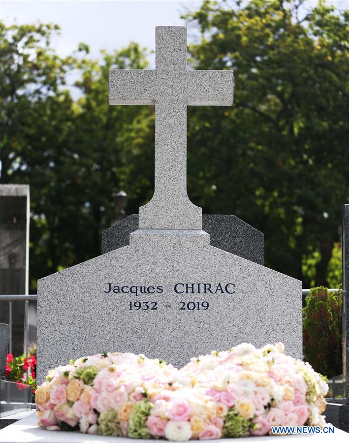 FRANCE-PARIS-JACQUES CHIRAC-TOMB