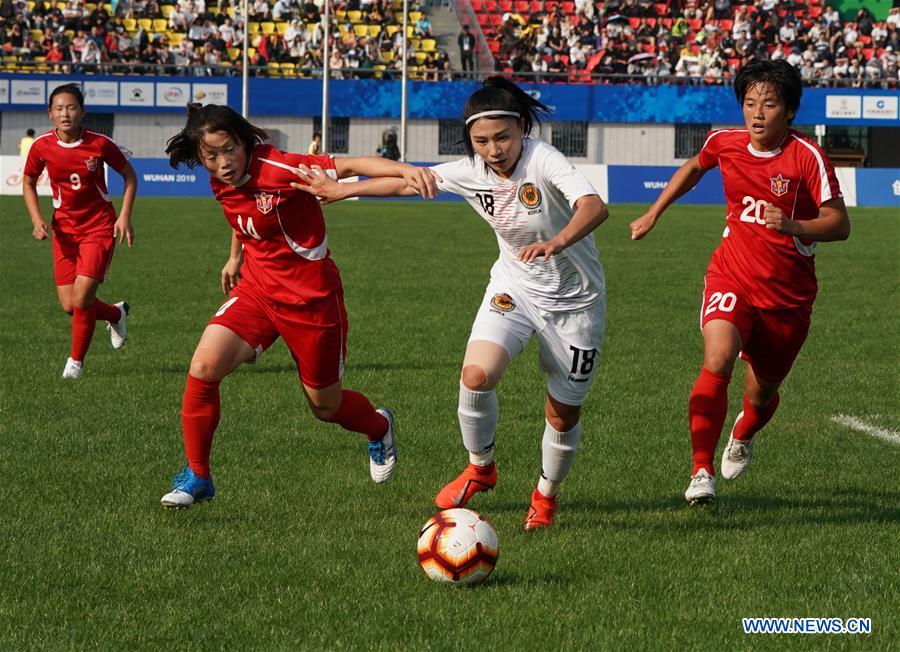 (SP)CHINA-WUHAN-7TH MILITARY WORLD GAMES-FOOTBALL(CN)