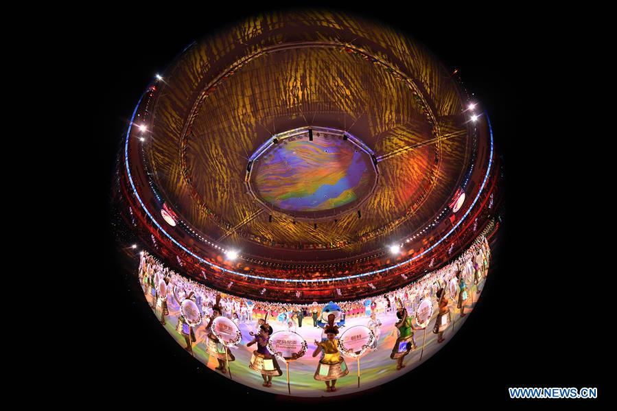 (SP)CHINA-WUHAN-7TH MILITARY WORLD GAMES-CLOSING CEREMONY