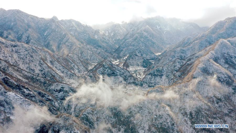 CHINA-SHAANXI-QINLING MOUNTAINS-SNOW-SCENERY (CN) 