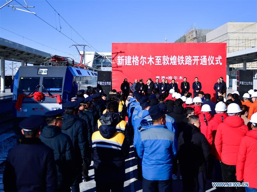 CHINA-QINGHAI-GOLMUD-DUNHUANG-GOLMUD RAILWAY-OPERATION (CN)