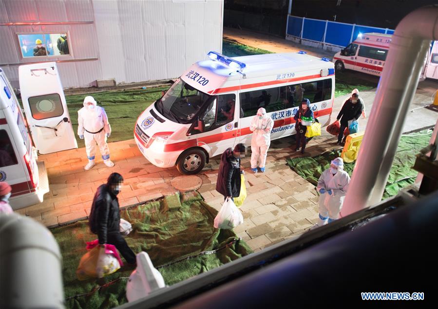 CHINA-HUBEI-WUHAN-LEISHENSHAN HOSPITAL-PATIENTS (CN)