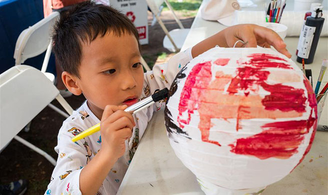 People prepare for upcoming Chinese Mid-Autumn Festival in Los Angeles