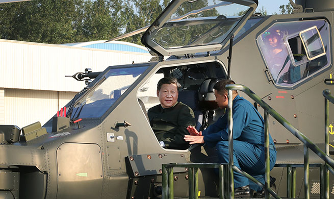 Xi inspects military, stresses training, war preparedness