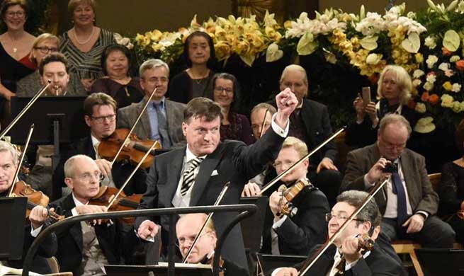 In pics: rehearsal of New Year's concert at golden hall of Vienna's Musikverein