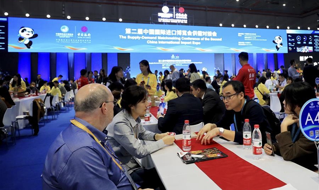 Supply-demand Matchmaking Conference of 2nd CIIE held in Shanghai