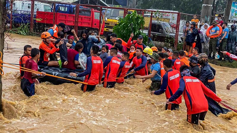 Typhoon Rai makes landfall in southern Philippines