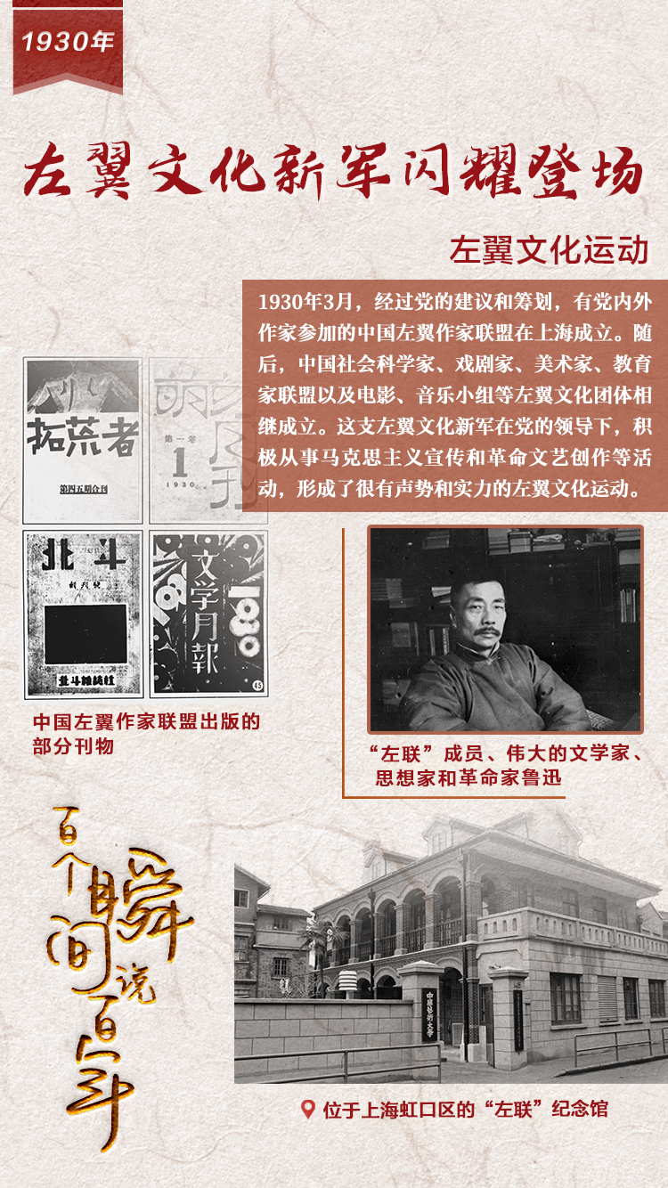 1930，左翼文化新军闪耀登场